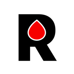 Obraz premium R red drop 