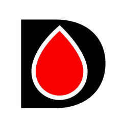 Fototapeta premium D drop icon 