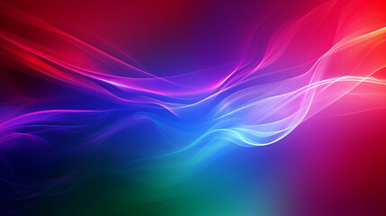 Red, purple, blue and green banner background. PowerPoint and Business background.