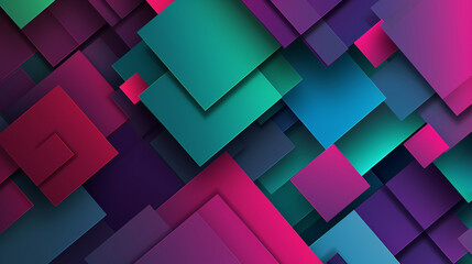 Red, purple, blue and green abstract background vector presentation design. PowerPoint and business background.