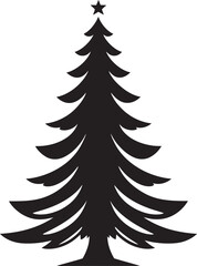Obraz premium Reindeer Carousel Conifers Vector Designs for Playful Christmas Trees Golden Glitter Poinsettias Vector Icons for Glamorous Tree Decor