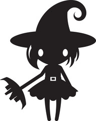 Western Warden Cowboy with Gun Vector Element Outlaw Overture Cowboy Holding a Gun Logo