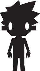 Haunted Hat Hocus Pocus Cute Halloween Vector Icon Giggling Graveyard Gnome Halloween Character Logo Design