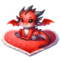 Whimsical Dragon in Valentine's Day Art | Romantic Fantasy Illustration
Love-themed Dragon Illustration | Heartwarming Valentine's Day Fantasy
Red Dragon Greeting Card for Valentine's Day | Mythical L