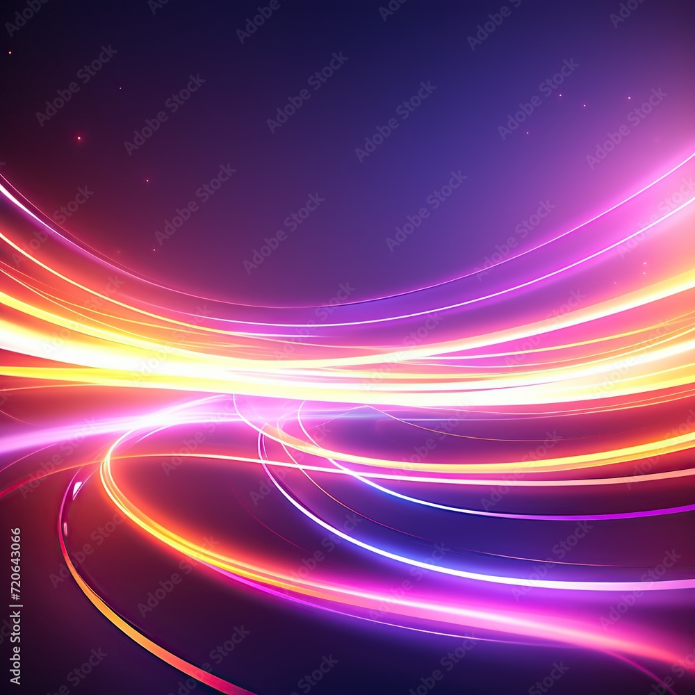 Poster abstract background. luminous swirling. elegant glowing circle. sparking particle. space tunnel. glo