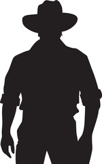 Field Guardian Vector Icon of Farmer Design Sustainable Sower Farmer Vector Logo Emblem