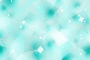 Aqua abstract core background with dots, rhombuses and circles