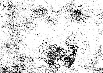 Rustic grunge vector texture with grain and stains. Abstract noise background. Weathered surface. Dirty and damaged. Detailed rough backdrop. Vector graphic illustration with transparent white. EPS10.