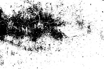 Rustic grunge vector texture with grain and stains. Abstract noise background. Weathered surface. Dirty and damaged. Detailed rough backdrop. Vector graphic illustration with transparent white. EPS10.