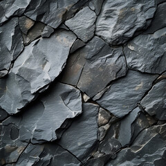 Seamless Texture Pattern | Materials | Dimensional  Surface photography | Close up macro | Background image | Slate Stone