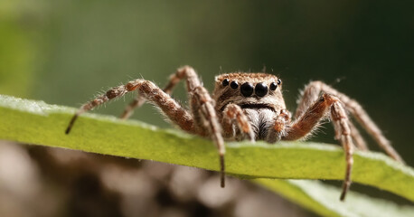 Closeup of a European garden spider (Araneus diadematus) on an intricately woven web, capturing the detail and beauty of this often-feared predator in nature.