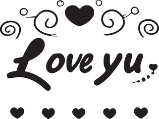 valentine's day vector art design love