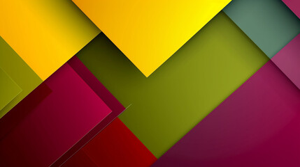 Fototapeta premium Yellow-green and red-purple abstract background vector presentation design. PowerPoint and Business background.