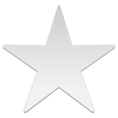 Geometry paper cut. Vector illustration.