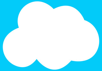 Cloud icons in a flat design. White, carton cloud collection isolated on transparent background. Cloud, Winter, Summer, Rain, Snow, Blizzard, Umbrella, Snowflake, Sunrise Wind vector