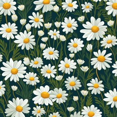 G&auml;nsebl&uuml;mchen Muster