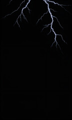 Thunder overlay texture against black background