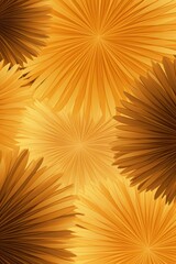 Caramel striking artwork featuring a seamless pattern of stylized minimalist starbursts