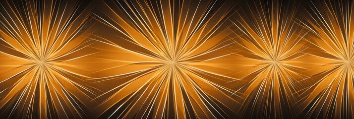 Caramel striking artwork featuring a seamless pattern of stylized minimalist starbursts