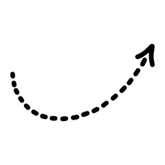 Line dotted arrow.