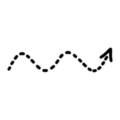 Line dotted arrow.