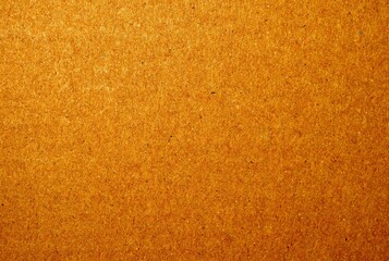 Wooden cork orange board background