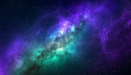 Naklejka na ściany i meble Galaxia nebulosa espacio 9