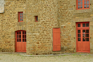 Saint Malo; France - july 30 2023 : Limoelou manor, the Jacques Cartier house