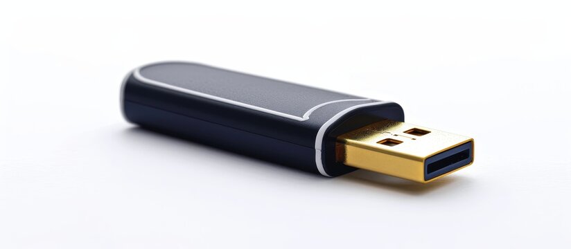 USB Flash Drive Isolated on White Background: The Perfect USB Flash Drive for Seamless Data Transfer and Storage