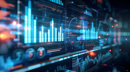 optics background with spots