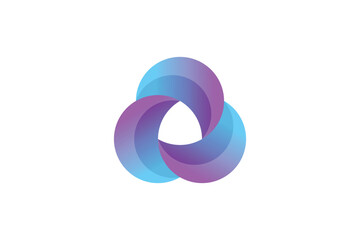 global logo design with gradient  logo concept