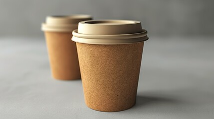 Maqueta de vaso. Generado por IA.	