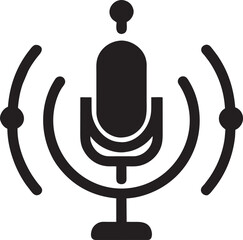 Obraz premium logo voice of people, icon