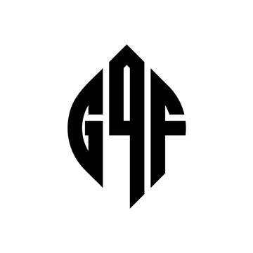 GQF logo. GQF letter. GQF letter logo design. Initials GQF logo linked with circle and uppercase monogram logo. GQF typography for technology, business and real estate brand.