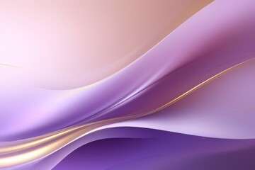 lilac background, abstract violet backdrop. flowing from, technological lines and gold light, minimalist and clean.