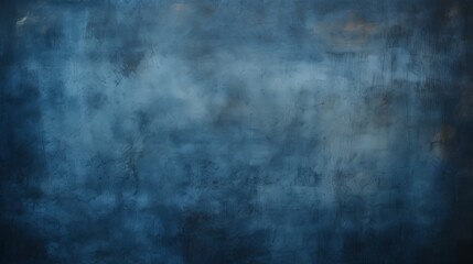 Fototapeta na wymiar dark blue canvas backdrop with texture, copy space, 16:9