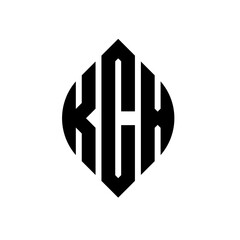 KCX circle letter logo design with circle and ellipse shape. KCX ellipse letters with typographic style. The three initials form a circle logo. KCX circle emblem abstract monogram letter mark vector.