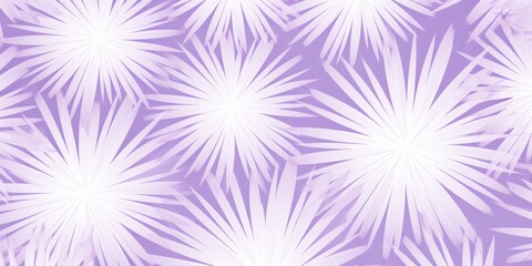 Lilac striking artwork featuring a seamless pattern of stylized minimalist starbursts