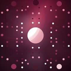 Maroon minimalistic background with line and dot pattern