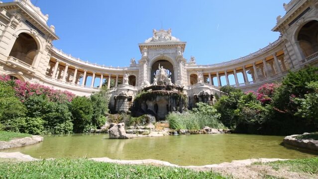 Longchamp Palace - a beautiful building in the heart of the Marseille