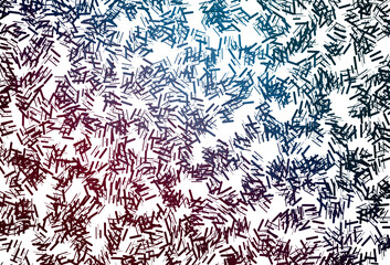 Dark green, red vector background with straight lines.