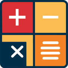 Fototapeta premium math icon, icon