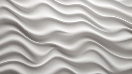 Fabric wavy lines.