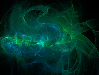 Imaginatory fractal abstract background Image