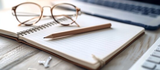 Essential Notepad, Pencil, and Eyeglasses Set: Organize and Create with the Notepad, Pencil, and Eyeglasses Trio
