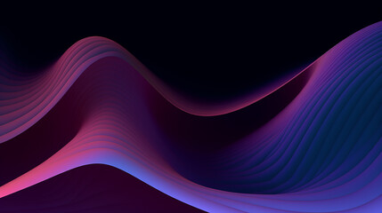 Gradient swirling with grain from blue to pink, violet, purple and yellow