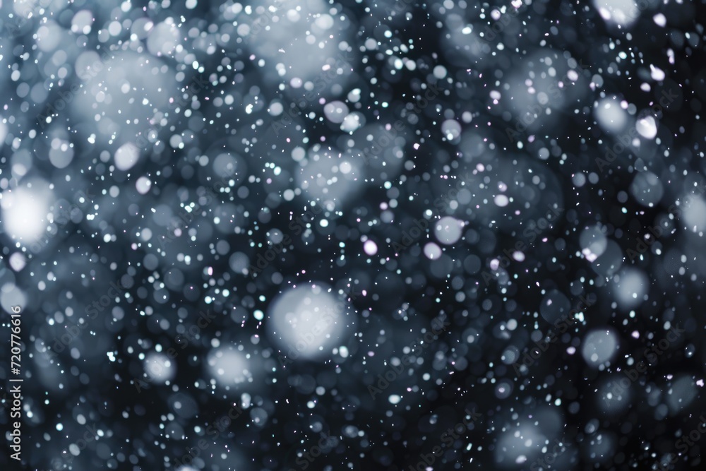 Poster a black and white photo capturing the beauty of snowfall. perfect for adding a touch of winter wonde