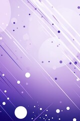 Purple abstract core background with dots, rhombuses, and circles