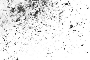 A black and white photo showcasing a bunch of rocks. Suitable for various uses