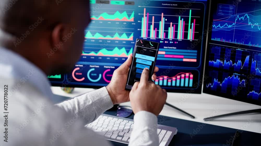 Poster KPI Business Analytics Data Dashboard
